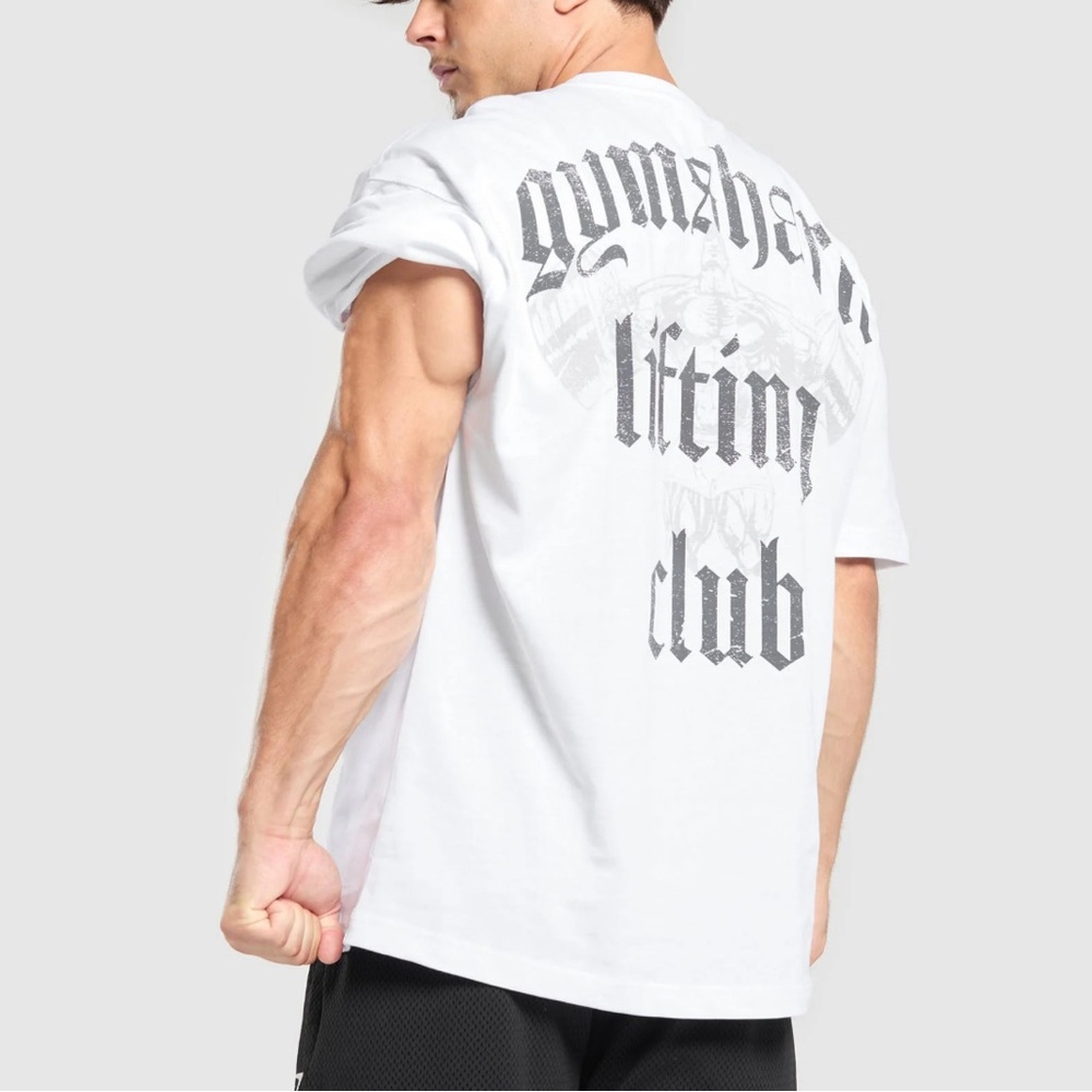Gymshark Lifting White Tee